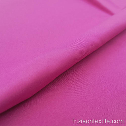 Nouveau Rose Rouge 100% Polyester Pongé Femmes Tissus